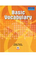 Basic Vocabulary For Competitive Examinations, 1/e