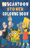 90's Cartoon Stoner Coloring Book