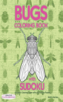 Bugs Coloring Book with Sudoku