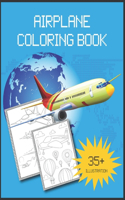 Airplane Coloring Book