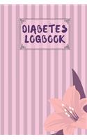Diabetes LogBook: Daily Record Book For Tracking Glucose Blood Sugar Level. Premium Matte-Finish cover design. 110 pages (enought for two years). 6" x 9" size.
