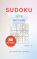 Sudoku: 200 Mittlere Rätsel 9x9 band. 10(10 Sudoku)