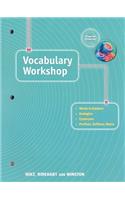 Elements of Language: Vocabulary Workshop Grade 10 Fourth Course