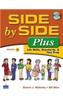 Value Pack: Side by Side Plus 4 with Word by Word Picture Dictionary (with Wordsongs Music CD) and Activity & Test Prep Workbook 4 (with Audio Cds)