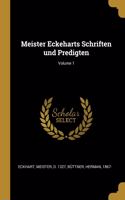 Meister Eckeharts Schriften und Predigten; Volume 1