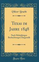 Texas Im Jahre 1848: Nach Mehrjährigen Beobachtungen Dargestellt (Classic Reprint)