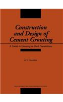 Construction and Design of Cement Grouting