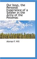 Our Boys, the Personal Experience of a Soldier in the Army of the Potomac