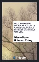 Deux Poemes de Nicholas Bozon