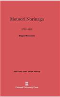 Motoori Norinaga, 1730-1801