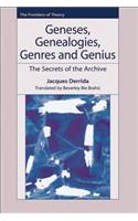 Geneses, Genealogies, Genres and Genius