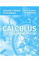 Im- Calculus Instructor's Manual