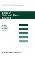 Boron in Soils and Plants: Reviews