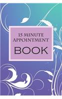 15 Minute Appointment Book