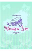 Macaron Love: Blank Lined Notebook Journal Diary Composition Notepad 120 Pages 6x9 Paperback ( Macaron ) Mint