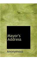 Mayor's Address: (English)
