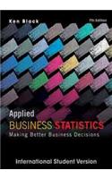 Applied Business Statistics