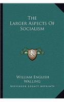 The Larger Aspects of Socialism
