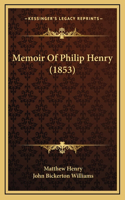 Memoir Of Philip Henry (1853)