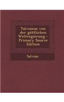 Talvianus Von Der Gottlichen Weltregierung