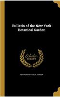 Bulletin of the New York Botanical Garden