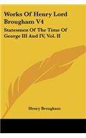 Works of Henry Lord Brougham V4