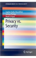 Privacy vs. Security