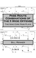 Pass Route Combinations of the 5 Wide Offense