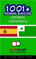 1001+ Frases Basicas Espanol - Esperanto: (Spanish)