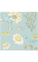 I Love Daisy: Memory Book with Photo Windows