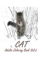 Cat: Adults Coloring Book Vol.2: An Adult Coloring Book of Cats in a Variety of Styles