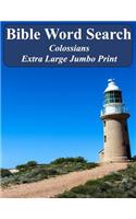 Bible Word Search Colossians: King James Version Extra Large Jumbo Print(Bible Memory Lighthouse)