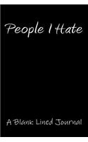 People I Hate