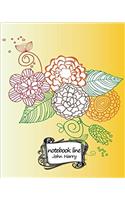 Notebook Line Cookie Pattern