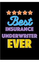 Best Insurance Underwriter Evers Notebook - Insurance Underwriter Funny Gift