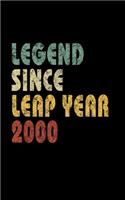 Legend Since Leap Year 2000