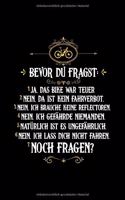 BEVOR DU FRAGST E-BIKE Notizbuch: Notizbuch A5 dot grid 120 Seiten, Notizheft / Tagebuch / Reise Journal, perfektes Geschenk für E-Bike fahrer