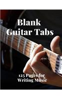 Blank Guitar Tabs