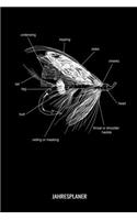 Jahresplaner: Anatomy Fliegenfischen Angler Angeln Fisch Fischer Zwei Jahres Kalender 2020 2021 6x9 A5: Studienplaner Terminkalender Wöchentliche To-Do-Liste & Zi