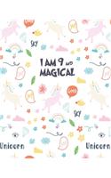 unicorn journal i am 9 and magical