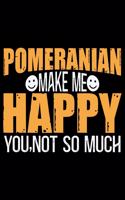 Pomeranian Make Me Happy You, Not So Much