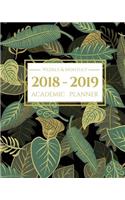 2018-2019 Academic Planner Weekly and Monthly