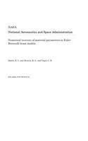 Numerical Recovery of Material Parameters in Euler-Bernoulli Beam Models