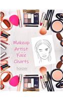 Makeup Artist Face Charts