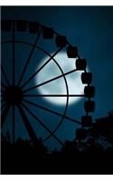 Ferris Wheel Silhouetted in the Moonlight Journal