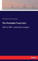 The Charitable Trusts Acts