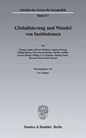Globalisierung Und Wandel Von Institutionen
