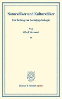 Naturvolker Und Kulturvolker: Ein Beitrag Zur Socialpsychologie