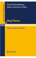 Ring Theory, Waterloo 1978: Proceedings, University of Waterloo, Canada, 12-16 June, 1978