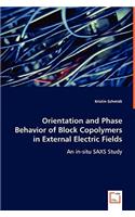Orientation and Phase Behavior of Block Copolymers in External Electric Fields